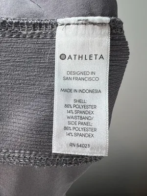 Athleta Brooklyn Shorts Silver Bells Gray Pockets Activewear Travel Hiking Sz 14 thumbnail 12