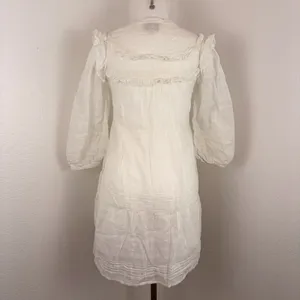 Cleobella Elliot ivory organic cotton mini dress thumbnail 8