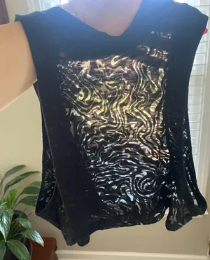 All Yours Crop Veil Tank Top thumbnail 4