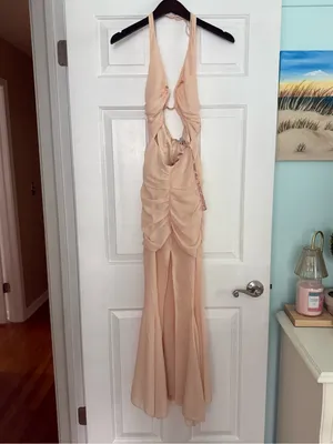 Oh Polly Etta Dress in Cream thumbnail 2