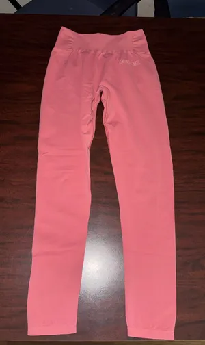 Gymshark Pink Athletic Leggings Size Small thumbnail 1