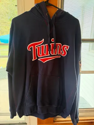 Twins hoodie Blue Size L thumbnail 1
