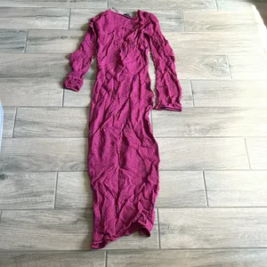 Dynamite knit see thru maxi dress thumbnail 5