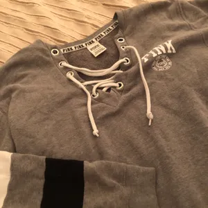 PINK Victoria’s Secret Lace Up Sweatshirt thumbnail 5