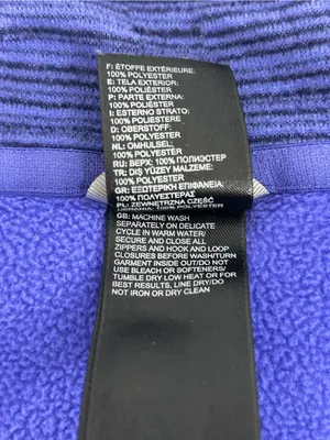 The North Face Purple Fleece Pullover Size XL thumbnail 11