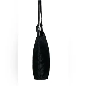 Authentic Gucci Black GG Monogram Shoulder Bag thumbnail 3