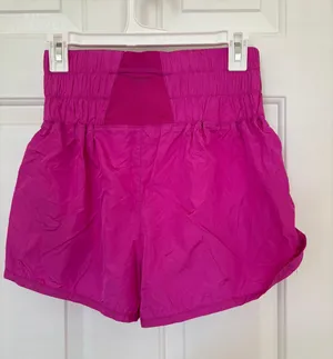 FP movement by free people pink shorts high waisted thumbnail 5