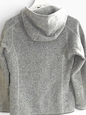 Patagonia Better Sweater Full-Zip Hoody Jacket - M - Birch White/Grey thumbnail 3