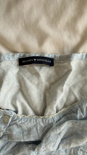 Brandy Melville Top Tank Blue thumbnail 3