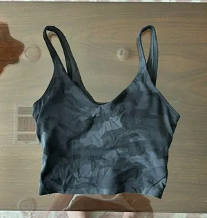 Lululemon BLACK CAMO ALIGN TANK SIZE 4 thumbnail 2