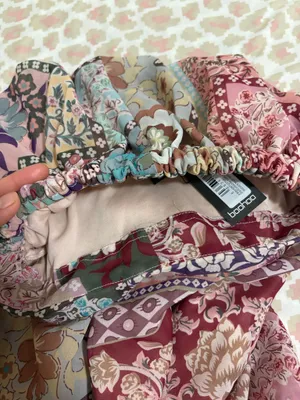 Boohoo Patchwork Paisley Print Maxi Skirt – US 4 – NWT thumbnail 6