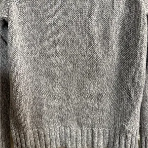 Aerie Heathered Gray Crew Neck Sweater thumbnail 5