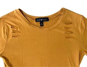 🧡 Derek Heart Golden Orange Bodycon Dress thumbnail 3