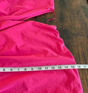 ZARA Ruched Cutout Dress thumbnail 5