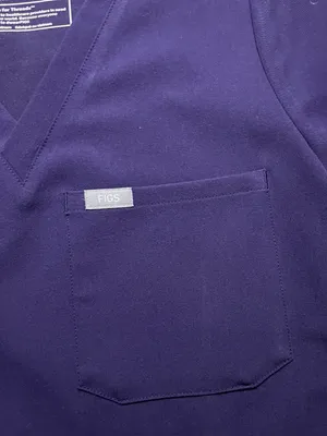 FIGS Purple Jam Scrub Set thumbnail 3