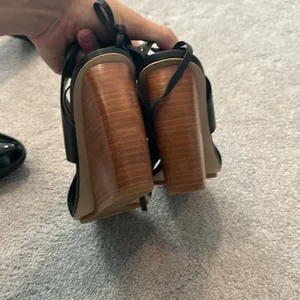 Rebecca Minkoff black wedges thumbnail 4