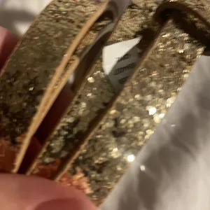 New Target sparkle gold belt .5 inches wide must bundle thumbnail 3