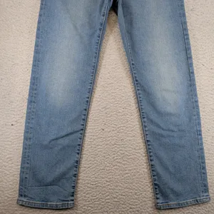 Levis Wedgie Straight High Rise Button Fly Blue Denim Jeans 28x28 34964-0263 thumbnail 8