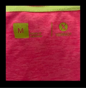 Xersion Pink shortsleeved top- size Medium thumbnail 6