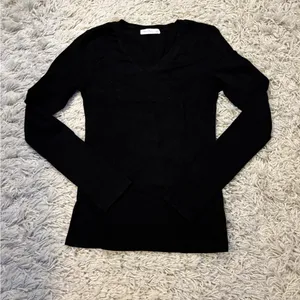 Active Basic Black Long Sleeve Top Size S thumbnail 2