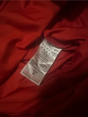 Oh Polly Bandeau Ruffle Detail Maxi Dress in Red nwot thumbnail 6