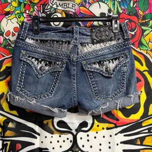 miss me cut off shorts thumbnail 2