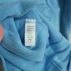 Laura Hlavac Size Small Blue Zip Up Hoodie Longline Jacket Sweatshirt‎ Cardigan thumbnail 7