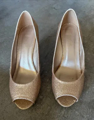 Women's Glitter Peep thumbnail 1