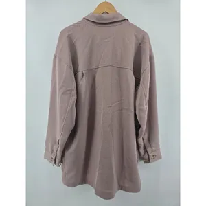 Babaton Shirt Jacket Womens‎ Large Pringle Shacket Mauve Textured* thumbnail 3