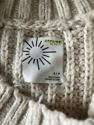 Aerie Chunky Oversized Knit Sweater thumbnail 7