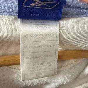 Vintage Y2K Reebok NFL Dallas Cowboys Football Zip Up Hoodie Blue White Women L thumbnail 5