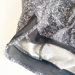 Athleta Womens Printed Mesh Racer Run‎ 4" Speckle Athletic Running Shorts XXS thumbnail 2