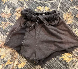 Urban outfitters out from under charcoal high waisted shorts thumbnail 1