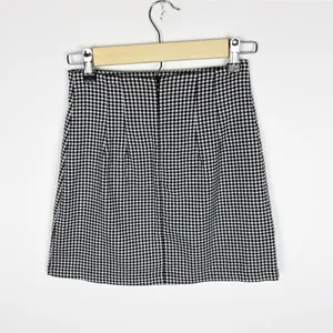 Brandy Melville Mini Skirt Black White Checkered One Size thumbnail 2