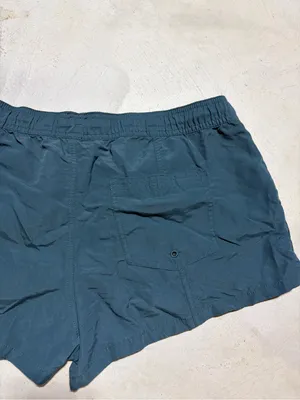 Vuori sunwashed Women's Teal Drawstring Shorts medium thumbnail 10