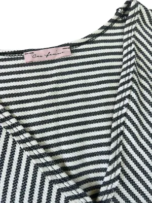 Ces Femme Black and White Striped Sleeveless Tank thumbnail 2