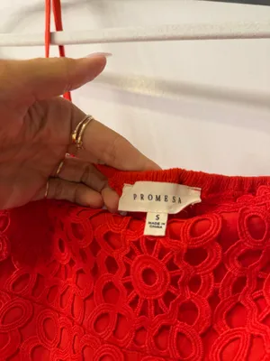 Midi dress Red thumbnail 5