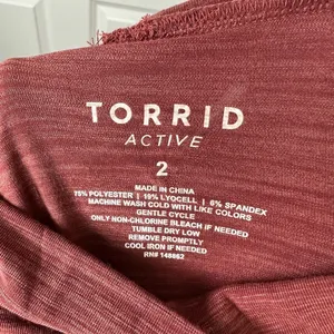 Torrid Lyocell Turtleneck Long Sleeve Active Tee in a size 2X thumbnail 6