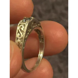 D010 size 6 ring 925 sterling silver thumbnail 6