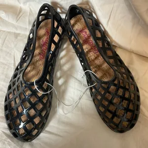 Jellypop Black Women's Jelly Shoes size 6 thumbnail 3