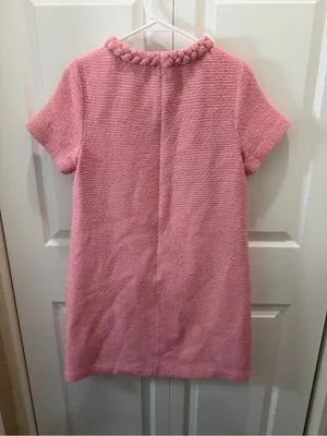 TUCKERNUCK Women Small Pink Tweed Jackie Dress Small - READ thumbnail 6