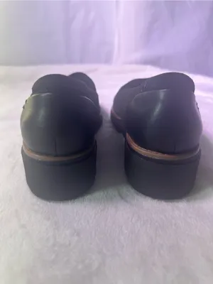 Clarks Black Suede Slip-On Wedge Mule thumbnail 7