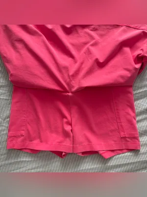 PINK - Victoria's Secret Vintage Women's Pink V-Waist A-Line Skirt thumbnail 3