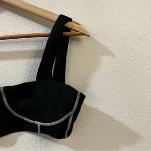 Weworewhat Corset Bra Top in‎ Black Size Small thumbnail 6