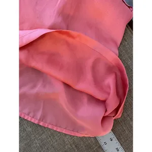 MNG By Mango Dress Women's Coral Halter Sleeveless Satin Lined Size 4 NEW thumbnail 5