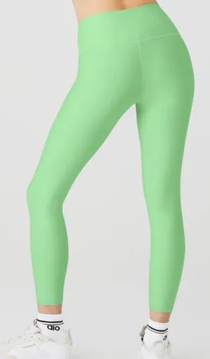Alo airlift high rise leggings in ultra mint thumbnail 1