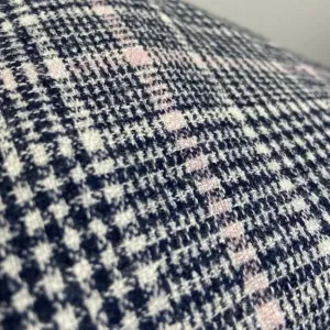 VINTAGE Pendleton Size 6 Wool Plaid Tartan‎ Midi Skirt USA Blue Tan A-line thumbnail 6