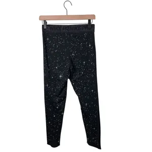Nike Pro Dri-Fit Starry Night Metallic Print Training Tights Legging Size Medium thumbnail 3