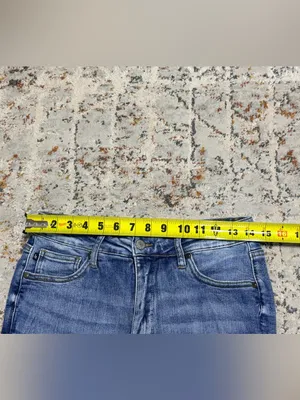Judy Blue High Waist Tummy Control Release Hem Flare Jeans size 9/29 tall thumbnail 7