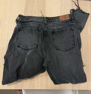 Bohme black ripped jeans thumbnail 3